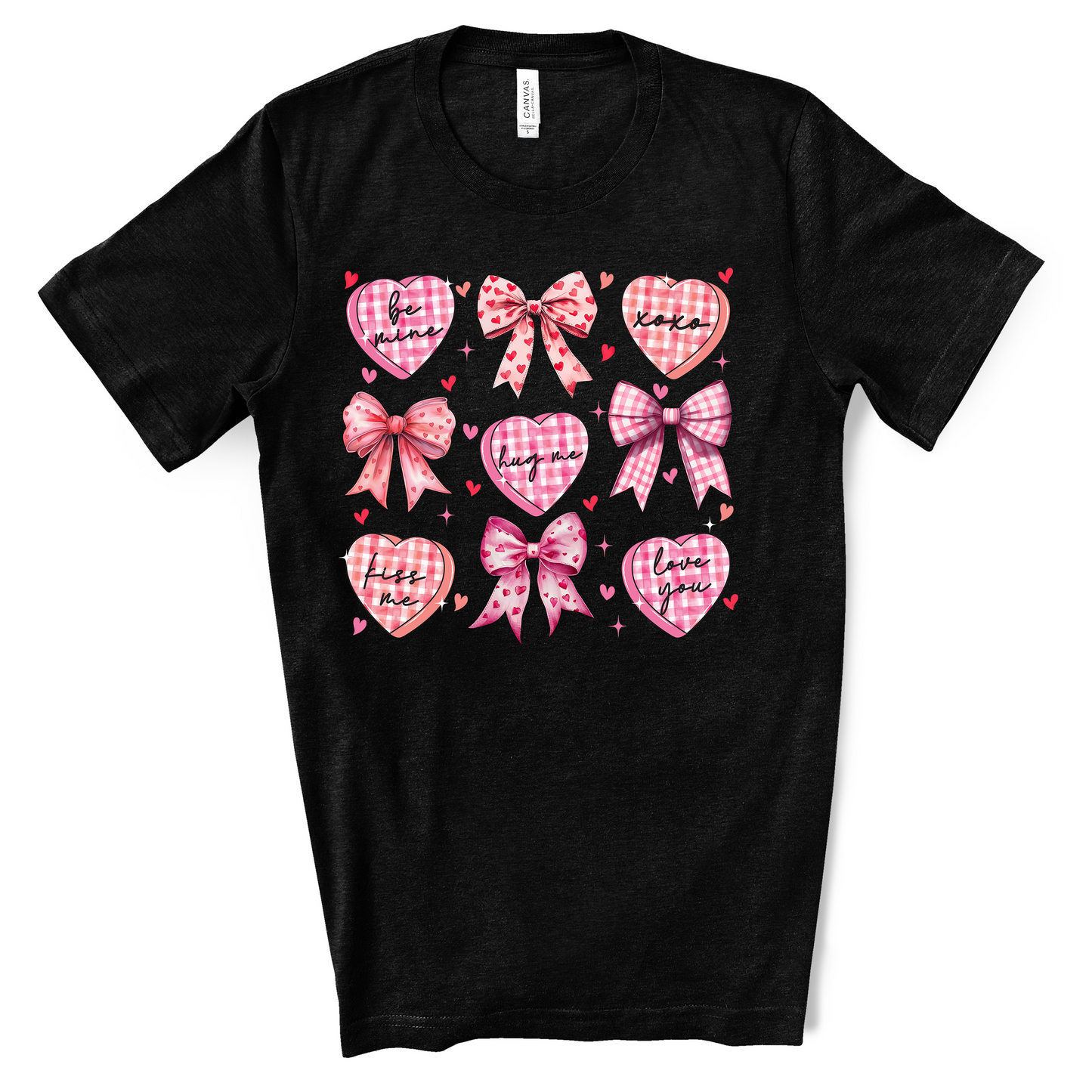 Pink Coquette Heart & Bow