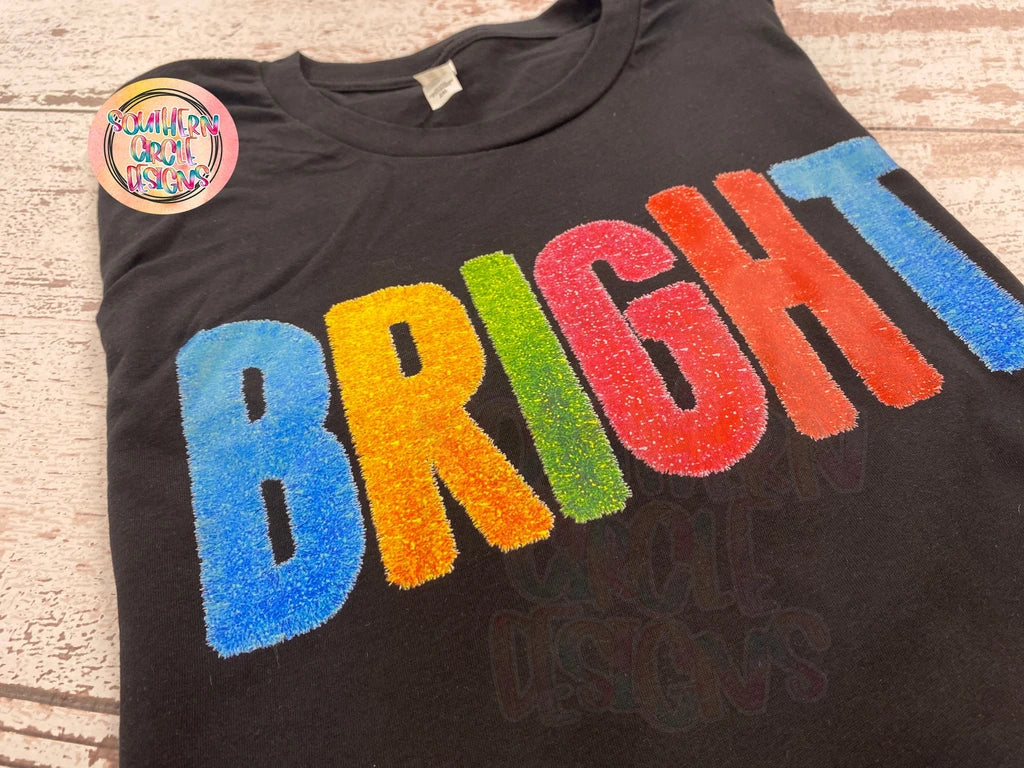 Bright Tinsel Letters