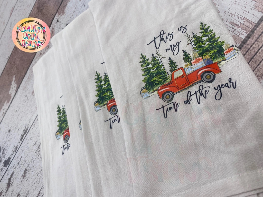 It's My Time of Year Truck- Towel